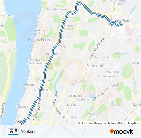 5 Route Schedules, Stops & Maps Yonkers (Updated)