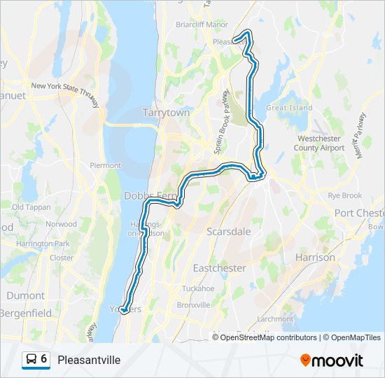 6 Route Schedules, Stops & Maps Pleasantville (Updated)