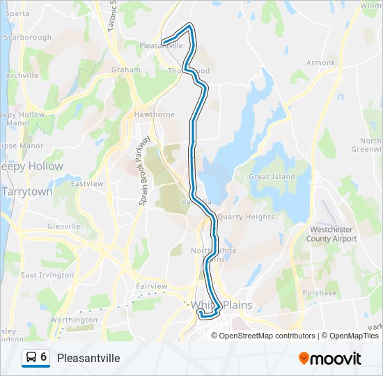 6 Route Schedules, Stops & Maps Pleasantville (Updated)