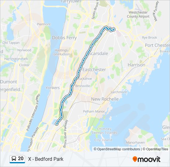 20 Route Schedules, Stops & Maps Bedford Park (Updated)