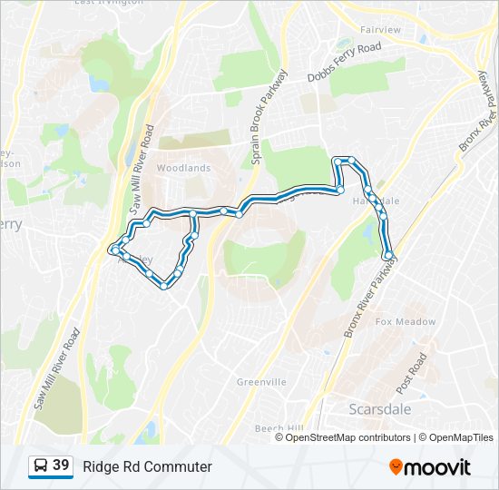 39 Route Schedules, Stops & Maps Hartsdale Railroad Station (Updated)