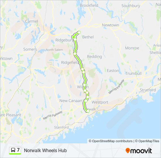 7 Route Schedules, Stops & Maps Norwalk Wheels Hub (Updated)