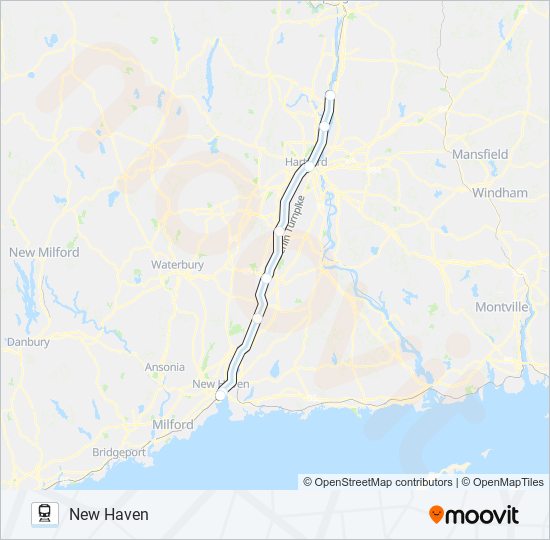 amtrak hartford line Route Schedules, Stops & Maps New Haven (Updated)