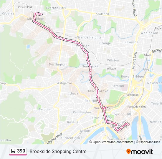 390 Bus Route Timetable 390 Route: Schedules, Stops & Maps - Brookside Shopping Centre (Updated)
