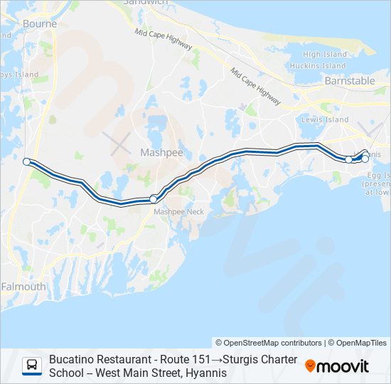 sealine hyannisfalmouthwoods hole Route Schedules, Stops & Maps
