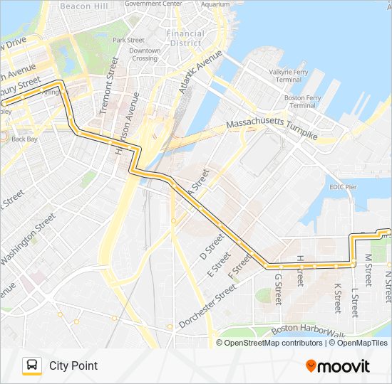 9 Route Schedules, Stops & Maps City Point (Updated)