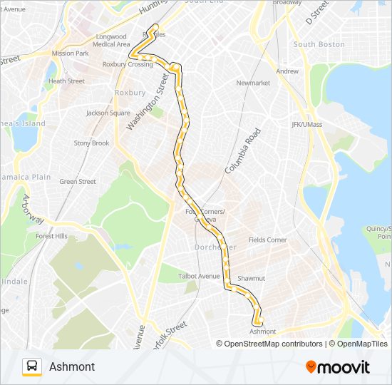 23 Route Schedules, Stops & Maps Ashmont (Updated)