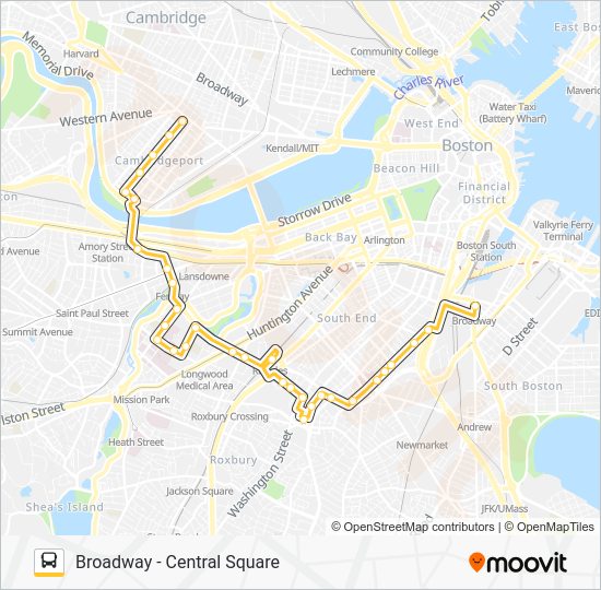 47 Bus Route Map 47 Route: Schedules, Stops & Maps - Broadway (Updated)