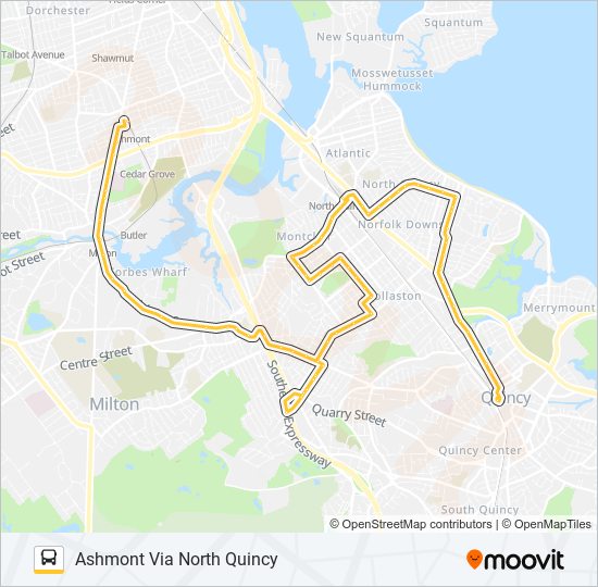 217 Route Schedules, Stops & Maps Ashmont Via North Quincy (Updated)