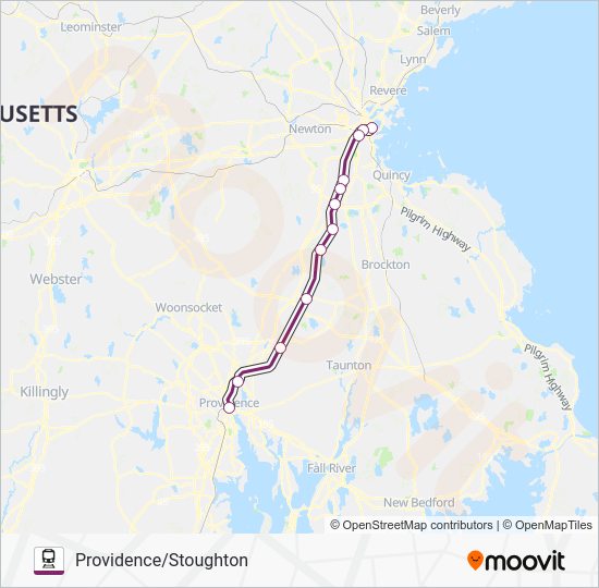 PROVIDENCESTOUGHTON Route Schedules, Stops & Maps 892 South