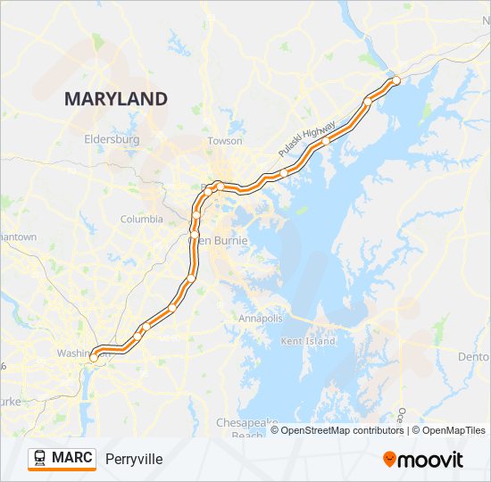 marc Route Schedules, Stops & Maps Perryville (Updated)