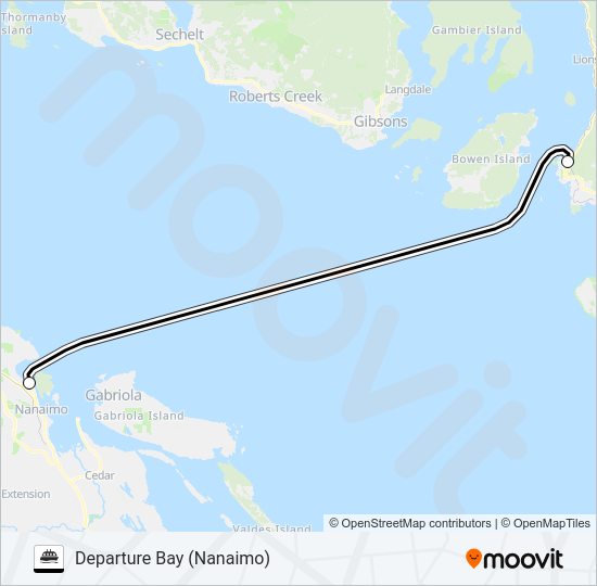 west vancouver nanaimo horseshoe baydeparture bay Route Schedules