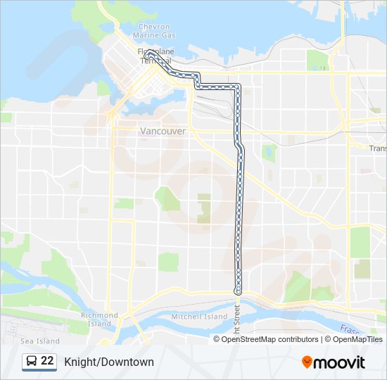 22 Bus Route CTA Chicagoland Transit