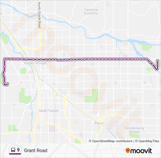 9 Route Schedules, Stops & Maps 9 Udall Station (Updated)
