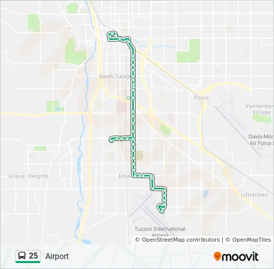 Cct Bus Schedule Route 25 25 Route: Schedules, Stops & Maps - Airport (Updated)