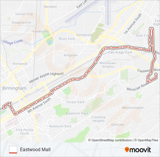 Ruta eastwood mall horarios, paradas y mapas Central Station‎→