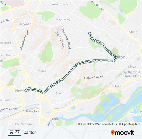 27 Route Schedules, Stops & Maps Carlton (Updated)