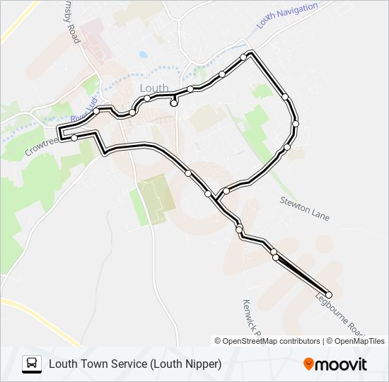 40louth nipper Route Schedules, Stops & Maps Louth (Updated)