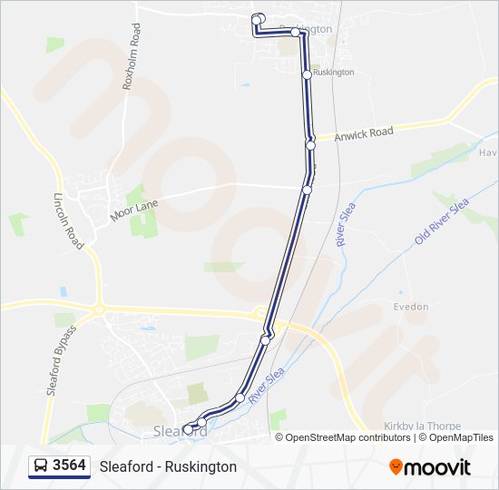 3564 Route Schedules, Stops & Maps Sleaford (Updated)