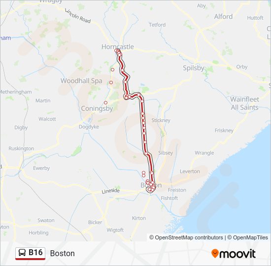 b16 Route Schedules, Stops & Maps Boston (Updated)