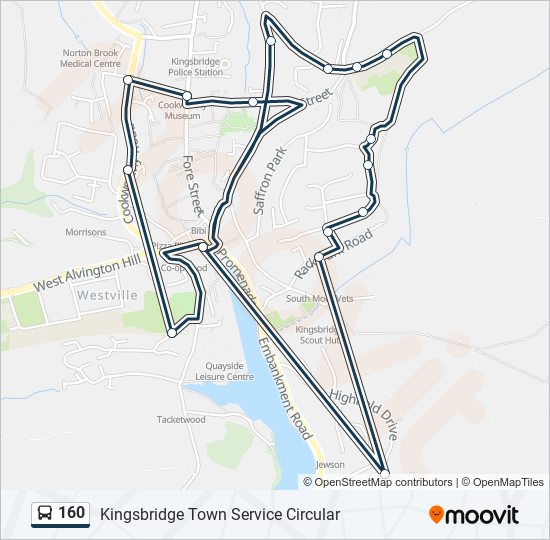 160 Route Schedules, Stops & Maps Kingsbridge (Updated)
