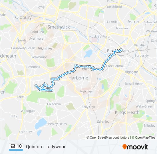 10 Route Schedules, Stops & Maps Woodgate Valley North (Updated)