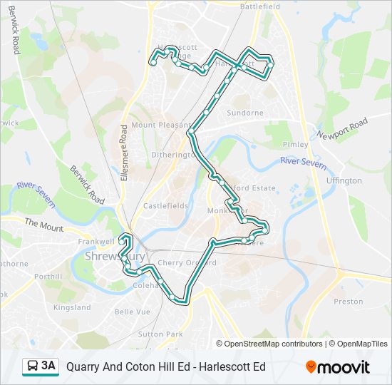 3a Route Schedules, Stops & Maps Mount Pleasant (Updated)