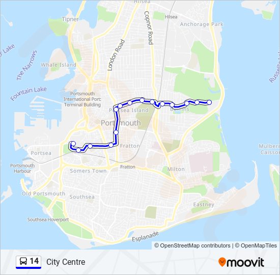 14 Route Schedules, Stops & Maps City Centre (Updated)