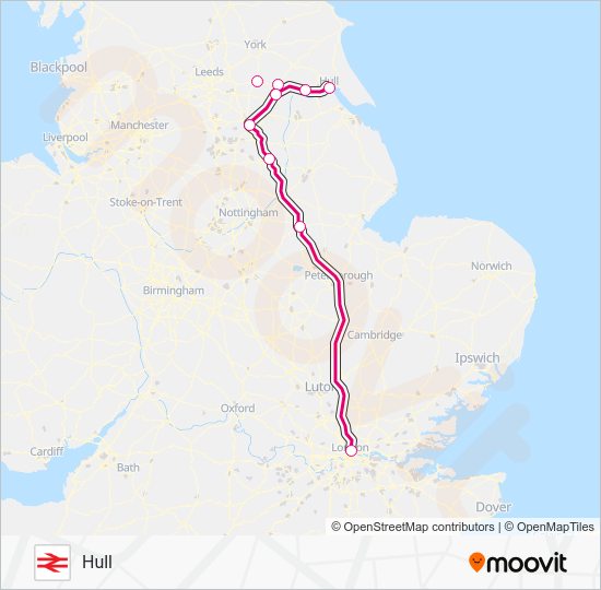hull trains Route Schedules, Stops & Maps Hull (Updated)