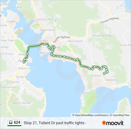 624 Route Schedules, Stops & Maps Clarendon Vale (Updated)