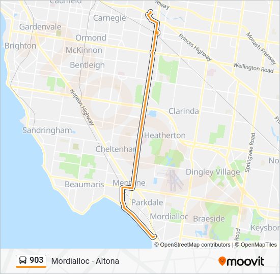 903 Route Schedules, Stops & Maps Altona (Updated)