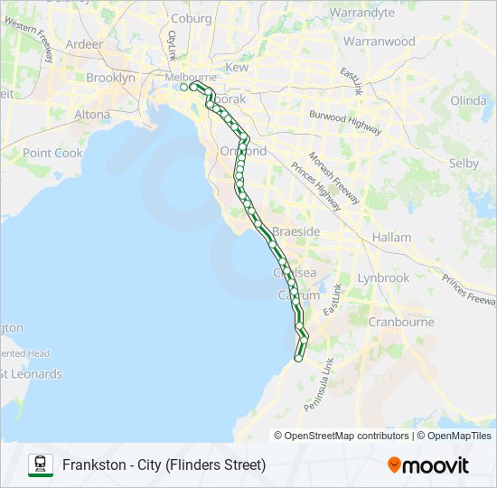 frankston Route Schedules, Stops & Maps Frankston (Updated)