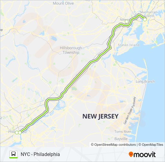 Ruta flixbus 2602 horarios, paradas y mapas New York Midtown (31st