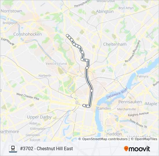 chestnut hill east Route Schedules, Stops & Maps 3702 Chestnut Hill East (Updated)