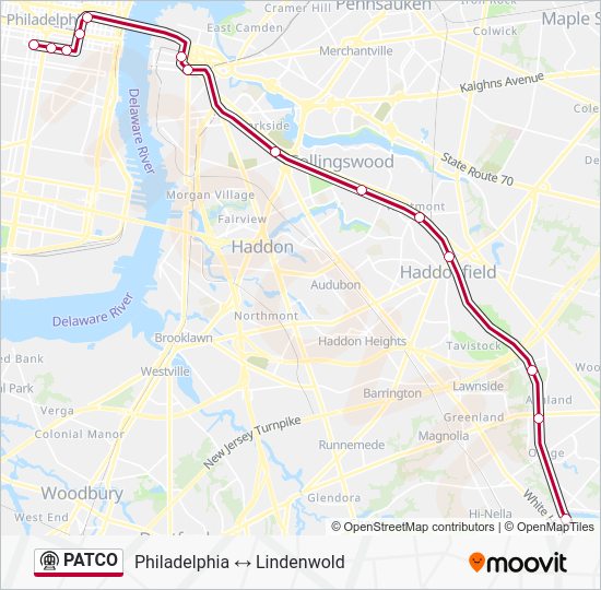 Broad Street Line To Patco at Margaret Leavitt blog