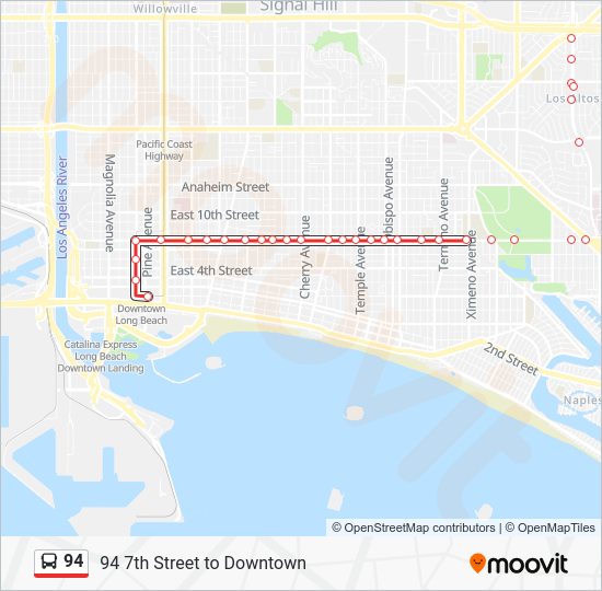 94 Route Schedules, Stops & Maps 94 7th Street to Downtown (Updated)