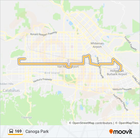 169 Route Schedules, Stops & Maps Canoga Park (Updated)