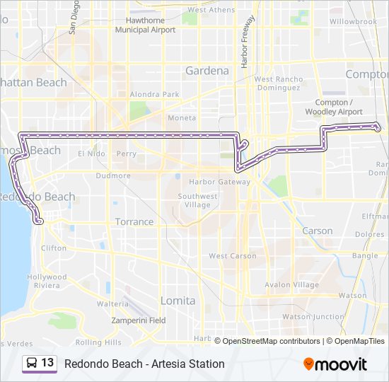 13 Route Schedules, Stops & Maps Redondo Beach Pier (Updated)