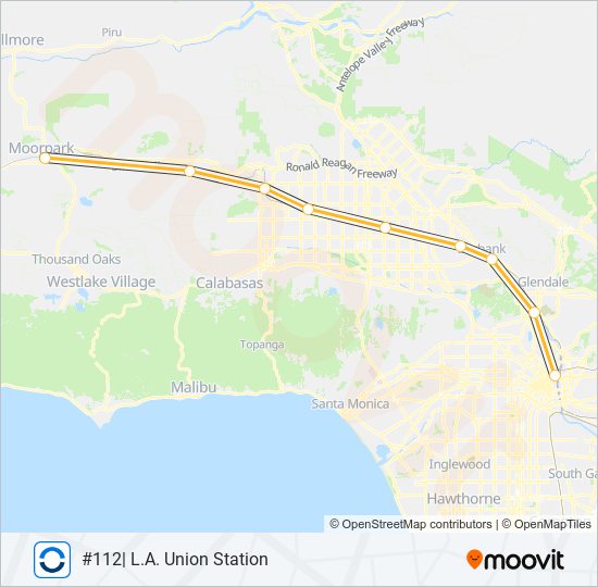 metrolink ventura county line Route Schedules, Stops & Maps 100 L