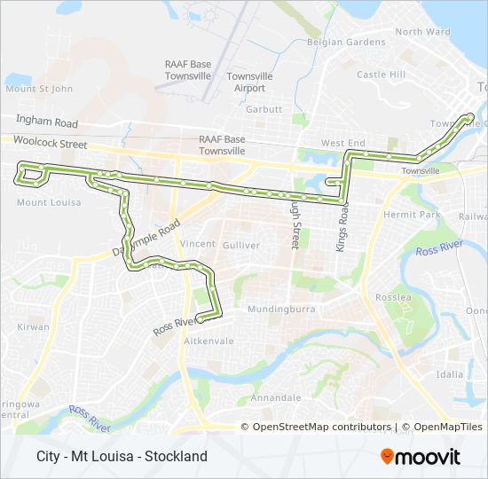 204 Route Schedules, Stops & Maps Townsville City Bus Hub