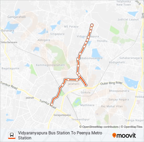 mf28 pmsvrp Route Schedules, Stops & Maps Peenya Metro Station (Updated)