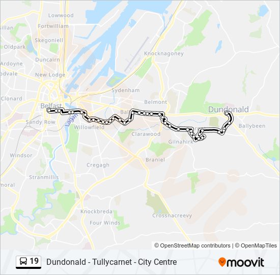 19 Route Schedules, Stops & Maps Dundonald City