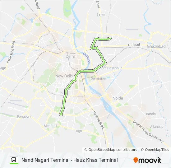 335 Bus Route Timetable 335 Route: Schedules, Stops & Maps - Hauz Khas Terminal (Updated)