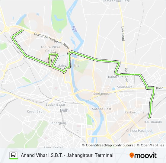 Bus 333 Route Map 333 Route: Schedules, Stops & Maps - Anand Vihar I.s.b.t. (Updated)