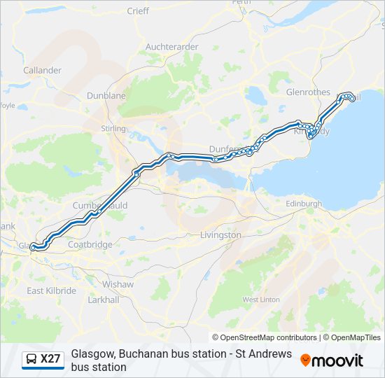 x27 Route Schedules, Stops & Maps Leven (Updated)