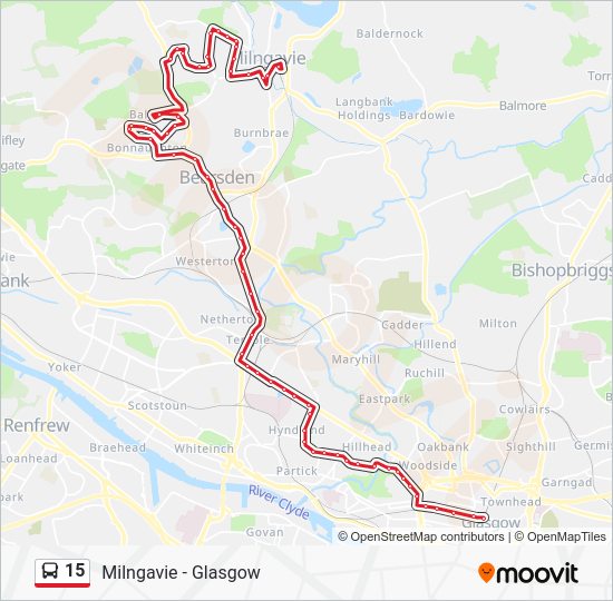 15 Route Schedules, Stops & Maps Milngavie (Updated)