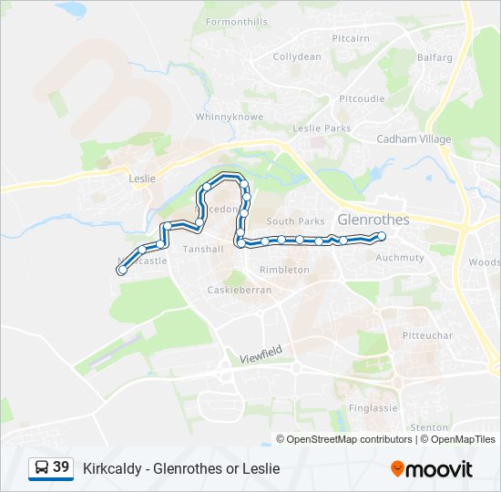 39 Route Schedules, Stops & Maps Glenrothes (Updated)