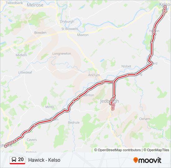 20 Route Schedules, Stops & Maps Hawick (Updated)