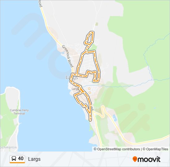 40 Route Schedules, Stops & Maps Largs (Updated)