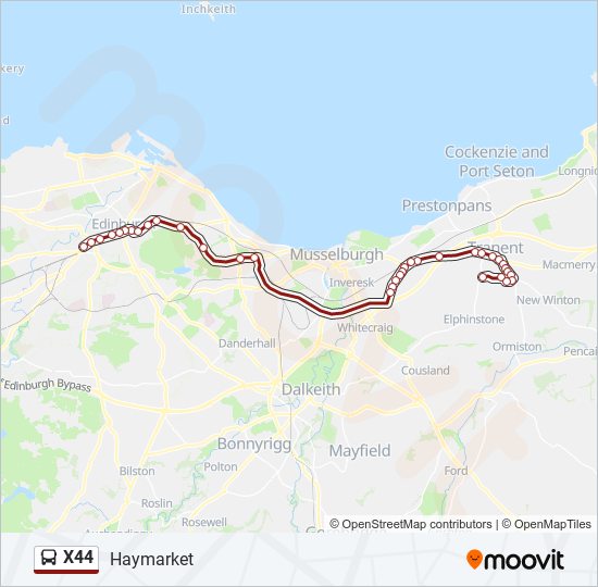 x44 Route Schedules, Stops & Maps Haymarket (Updated)